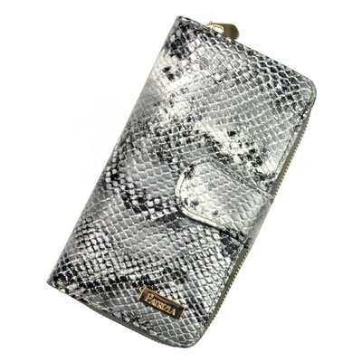 Жіночий шкіряний гаманець PATRIZIA SNR-116 RFID Сірий - 86035_57 фото