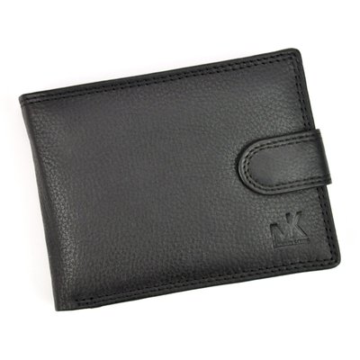 Чоловічий шкіряний гаманець Money Kepper CN 5602B RFID Чорний - 54791_54 фото